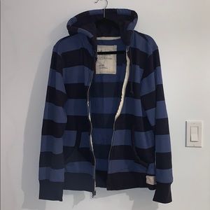 AE stripped hoodie